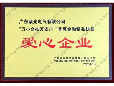萬小企扶萬農(nóng)戶”普金融精準(zhǔn)扶貧愛心企業(yè)
